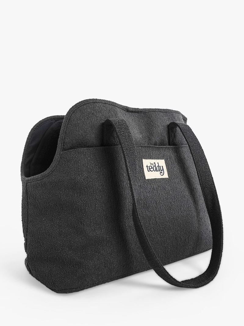 By Teddy Bouclé Dog Carrier Blue Navy, imported from the UK