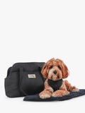 By Teddy Bouclé Dog Carrier Blue Navy, imported from the UK