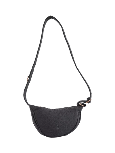 John Lewis By Teddy Bouclé Dog Walking Bag Blue Navy- Buy online at McGrocer