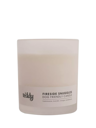 John Lewis By Teddy Fireside Snuggles Dog Friendly Scented Candle, 250g- Buy online at McGrocer