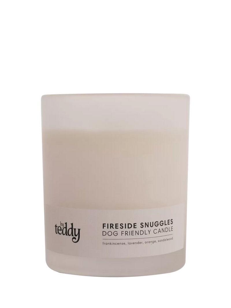 By Teddy Fireside Snuggles scented candle 250g - British product