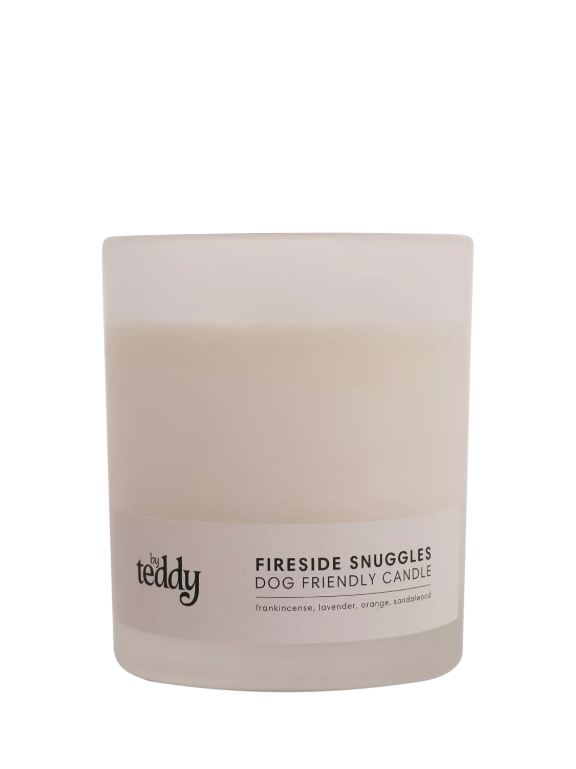 By Teddy Fireside Snuggles scented candle 250g - British product