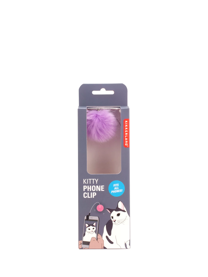 Kikkerland Kitty Phone Clip for cats - British product