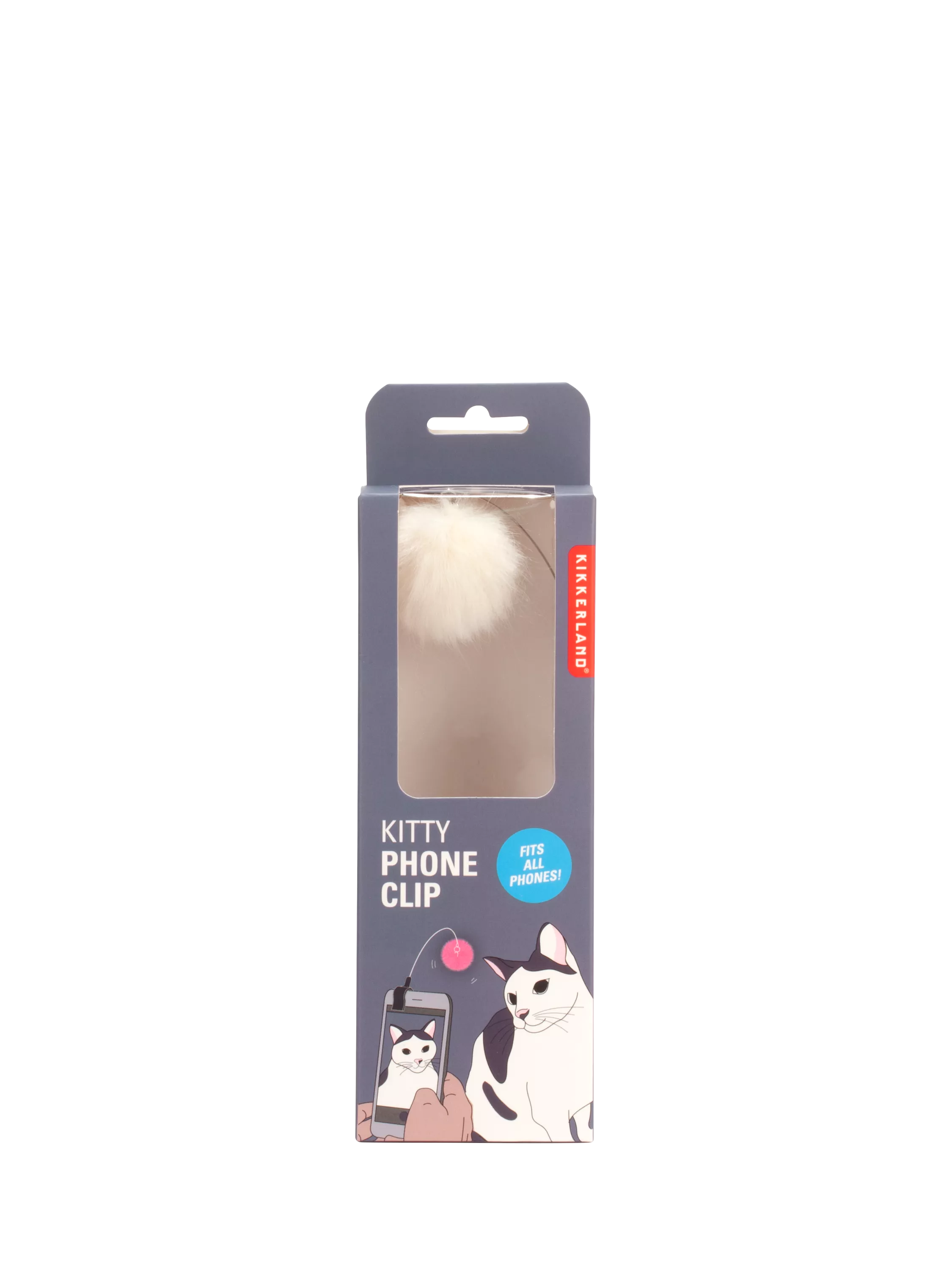 Kikkerland Kitty Phone Clip for cats - British product