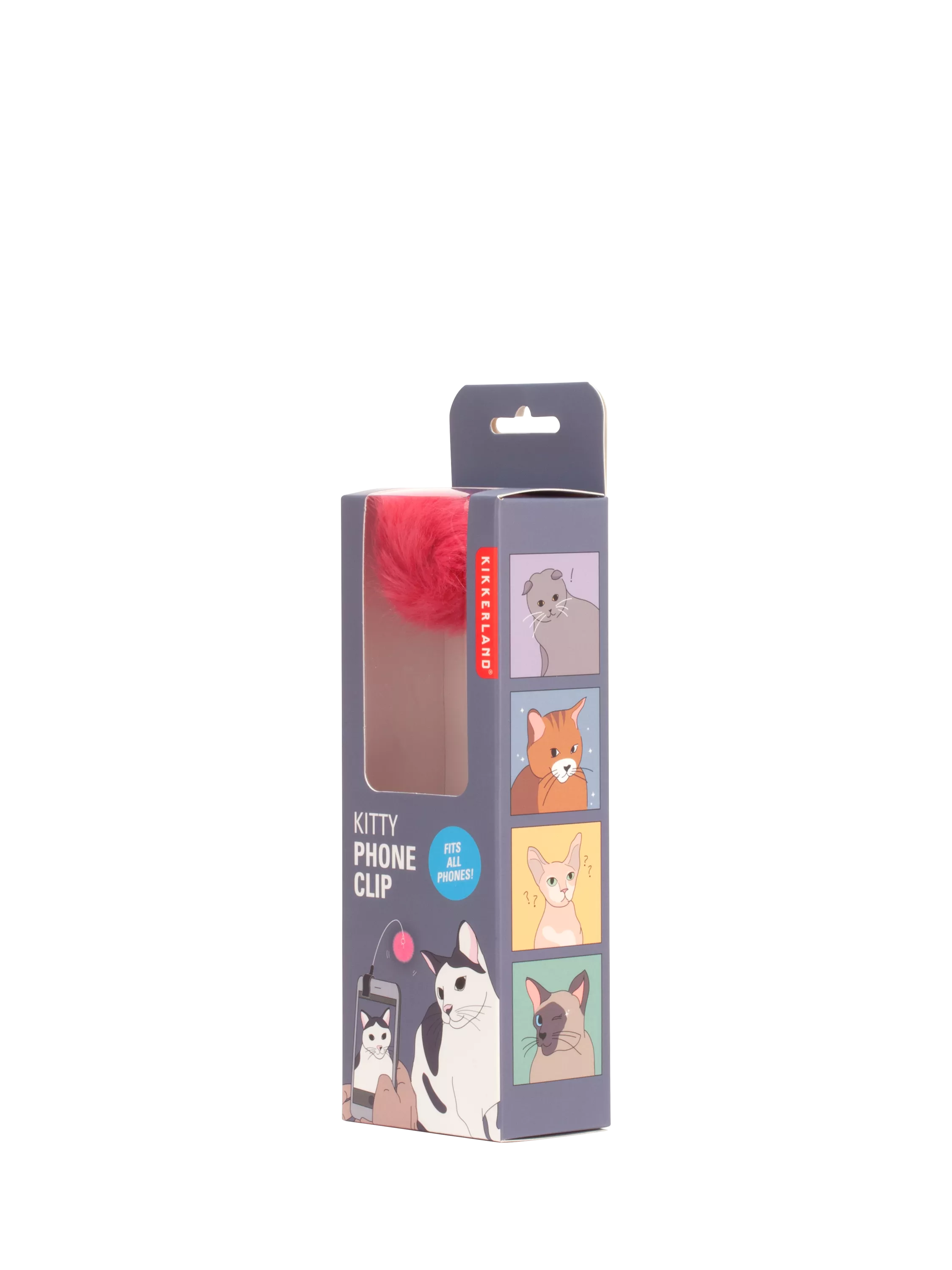 Kikkerland Kitty Phone Clip for cats - British product