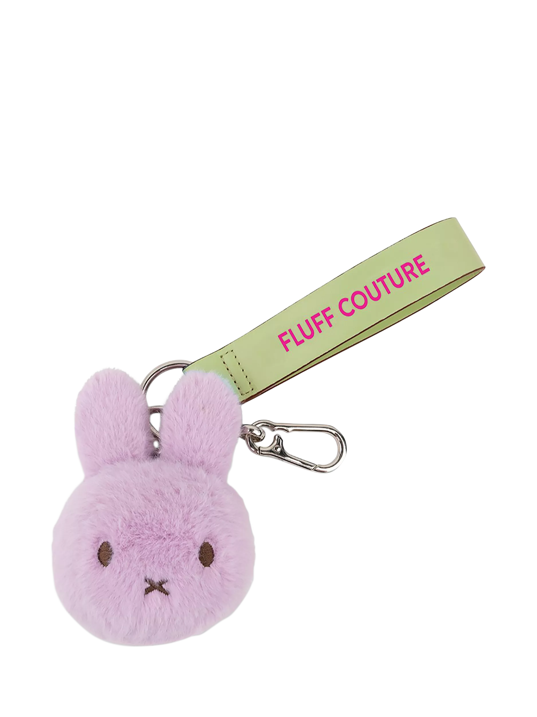 Bon Ton Toys Miffy bag charm keyring in lilac (British brand)