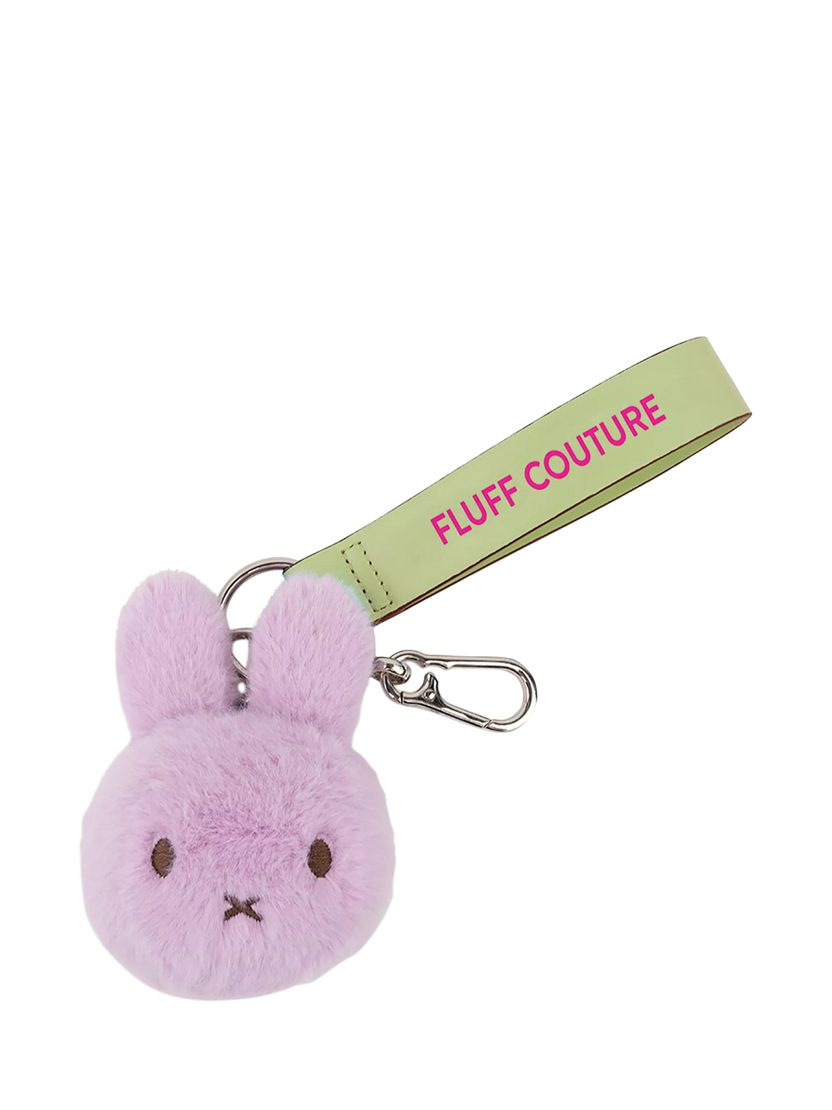Bon Ton Toys Miffy bag charm keyring in lilac (British brand)
