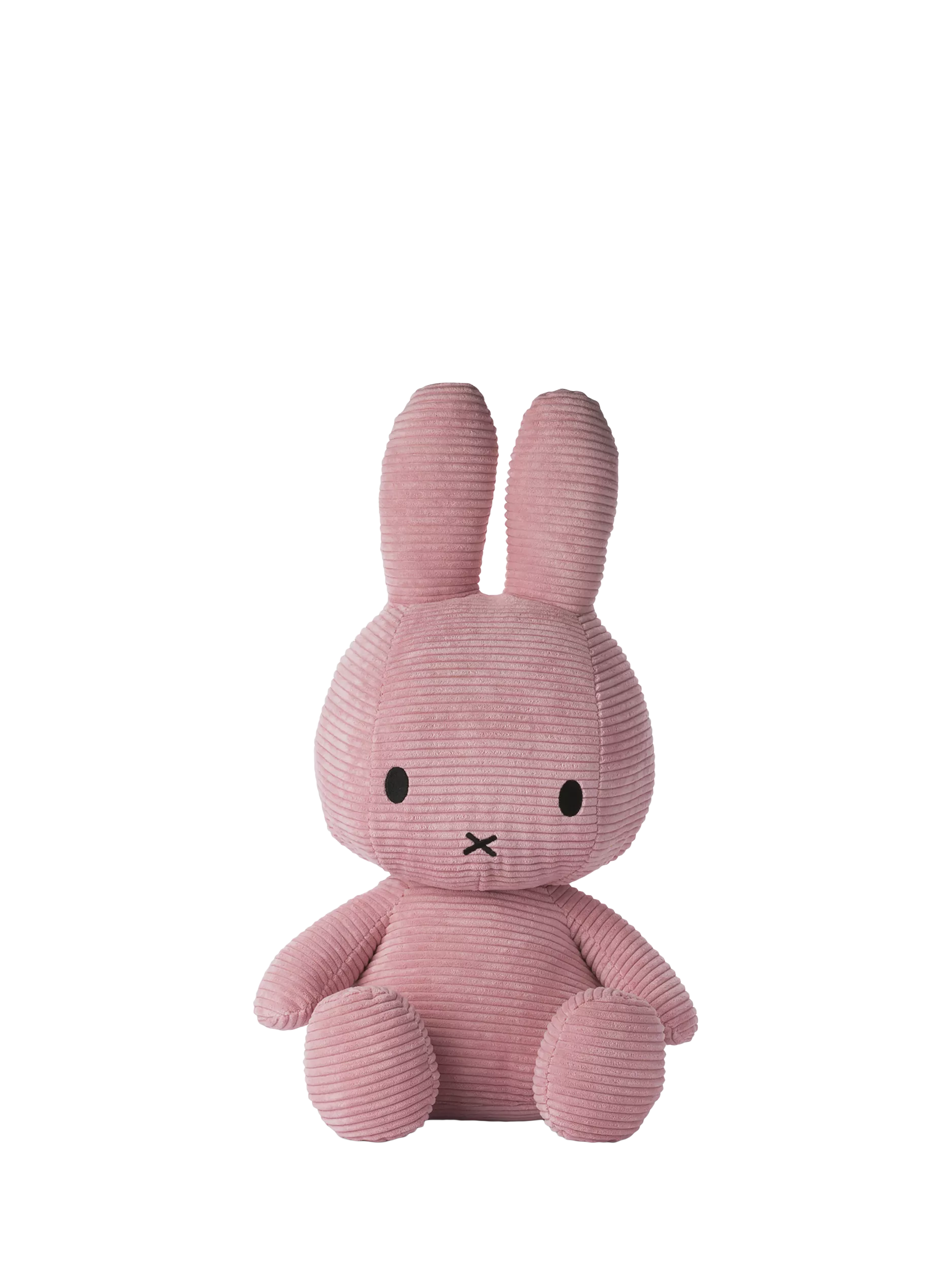 Bon Ton Toys Miffy corduroy soft toy pink 50cm, imported from the UK