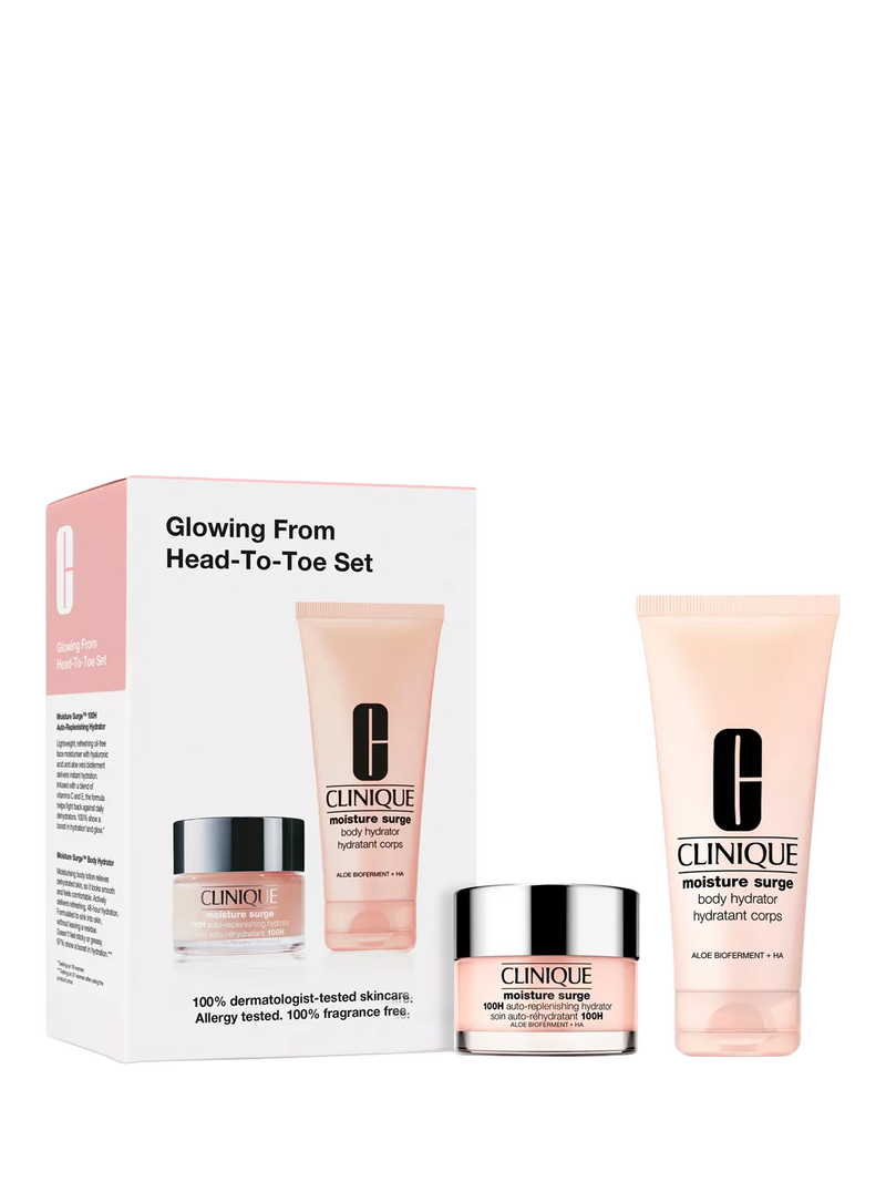 Clinique Moisture Surge gift set 50ml 200ml (British brand)