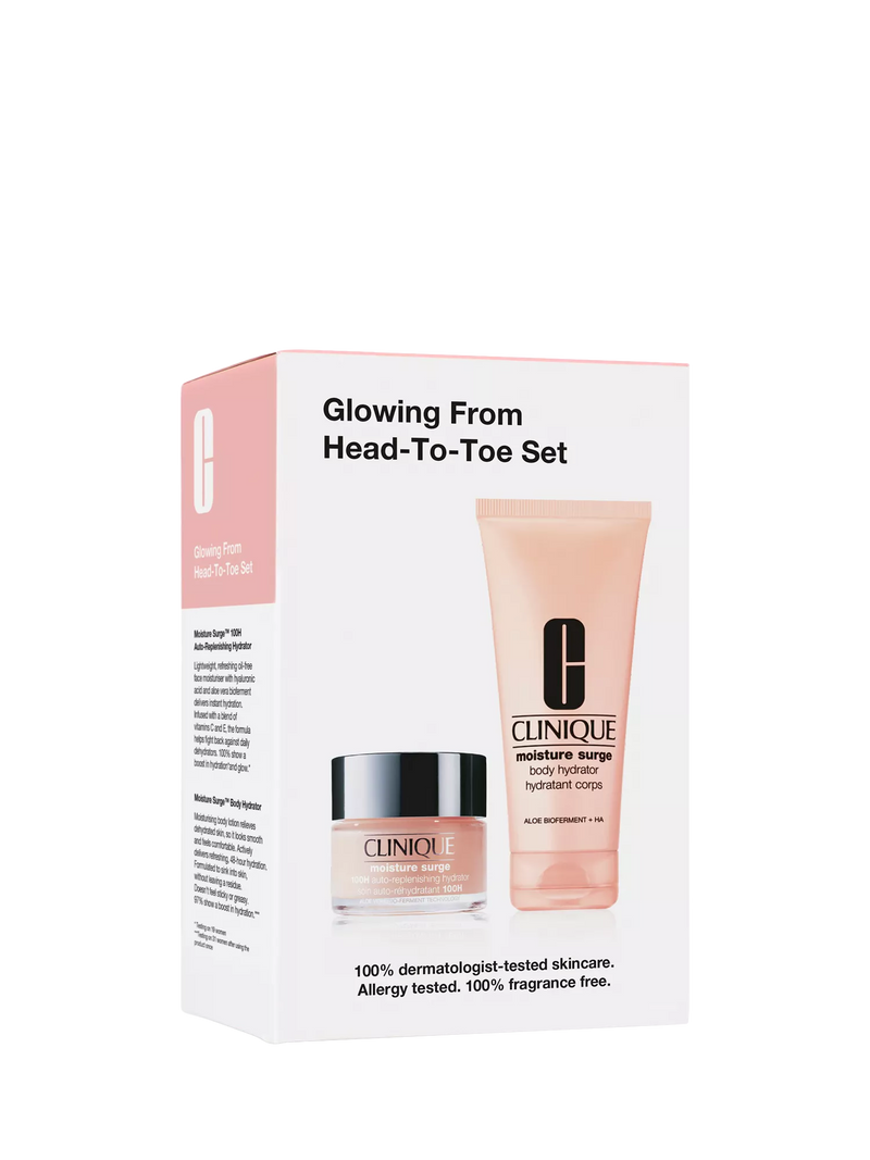 Clinique Moisture Surge gift set 50ml 200ml (British brand)