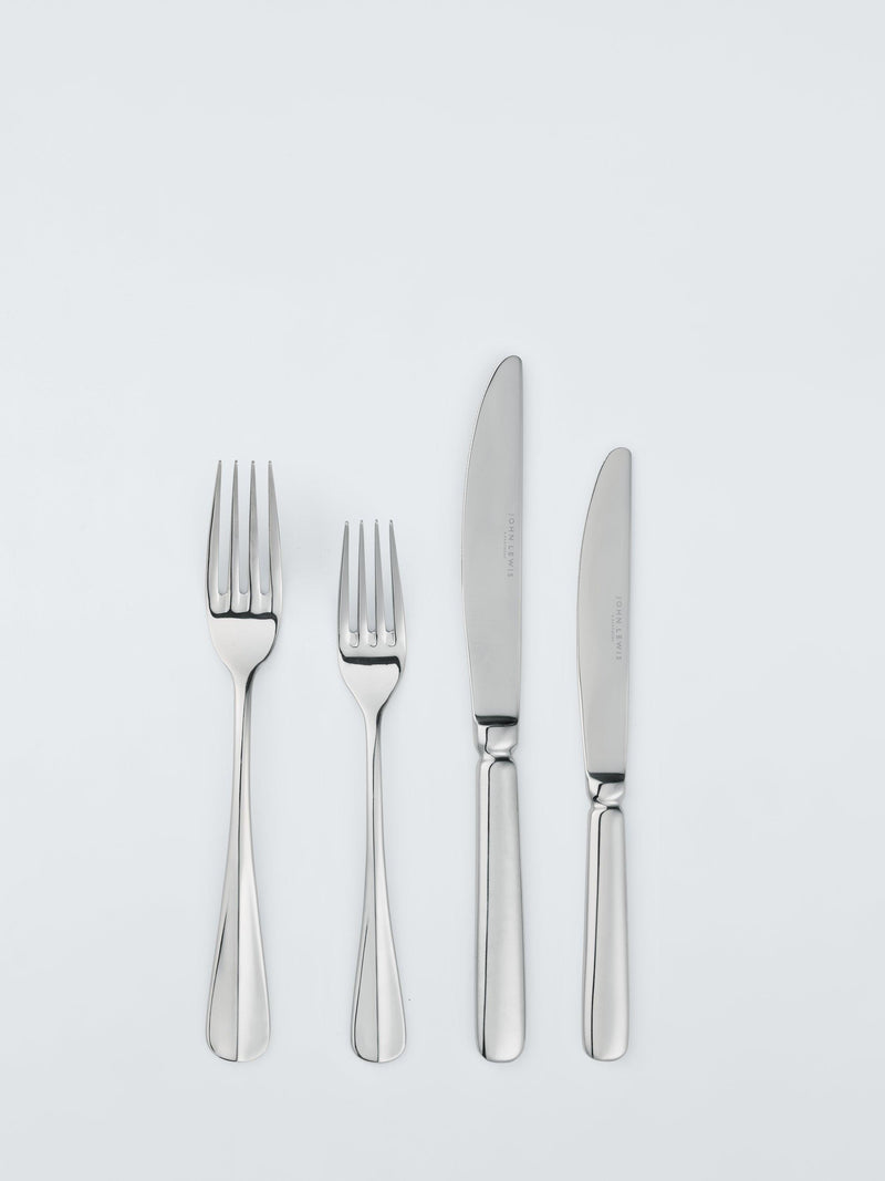 John Lewis Baguette 24 piece cutlery set - British product