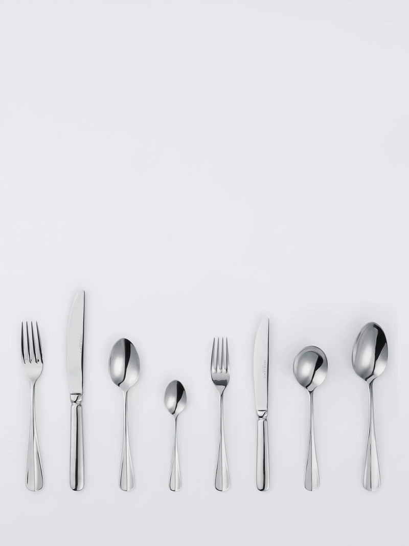 John Lewis Baguette stainless steel cutlery set 44pc, imported from the UK