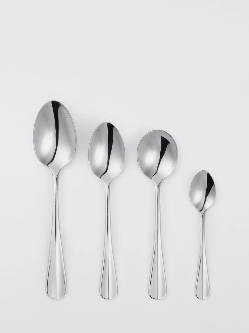 John Lewis Baguette stainless steel cutlery set 44pc, imported from the UK