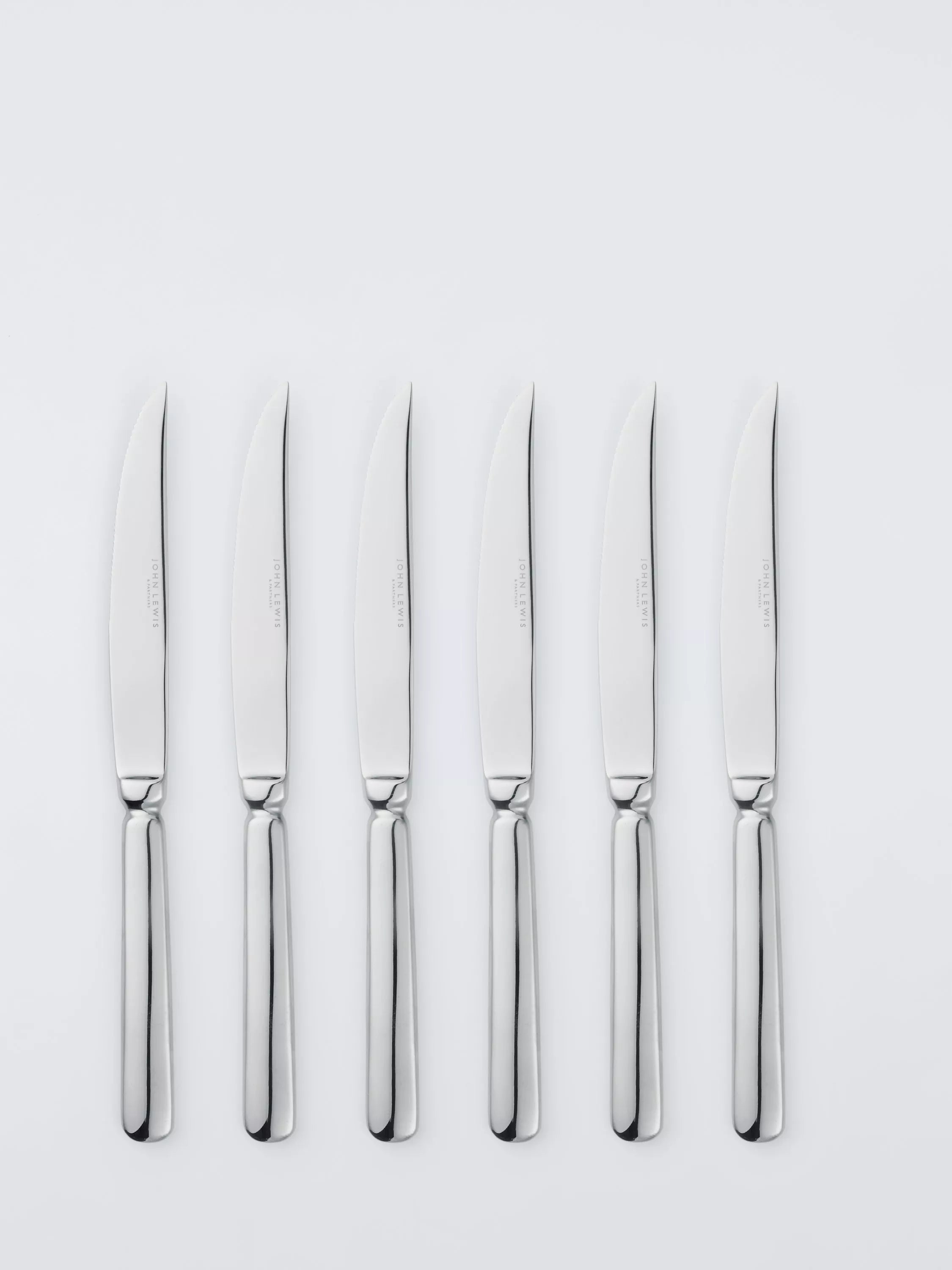 John Lewis Baguette steak knives set of 6, imported from the UK