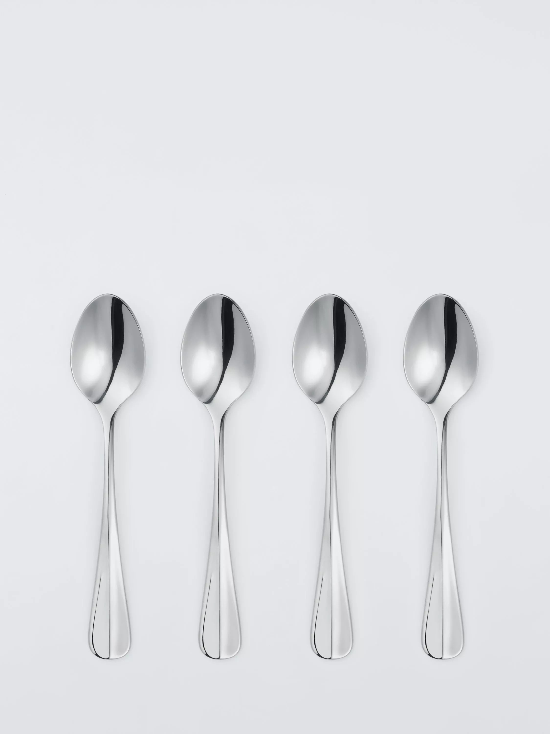 John Lewis Baguette stainless steel teaspoons set of 4, imported from the UK
