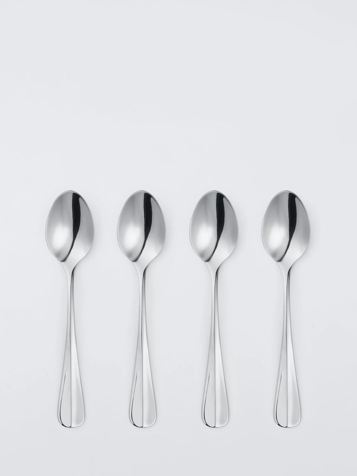 John Lewis Baguette stainless steel teaspoons set of 4, imported from the UK