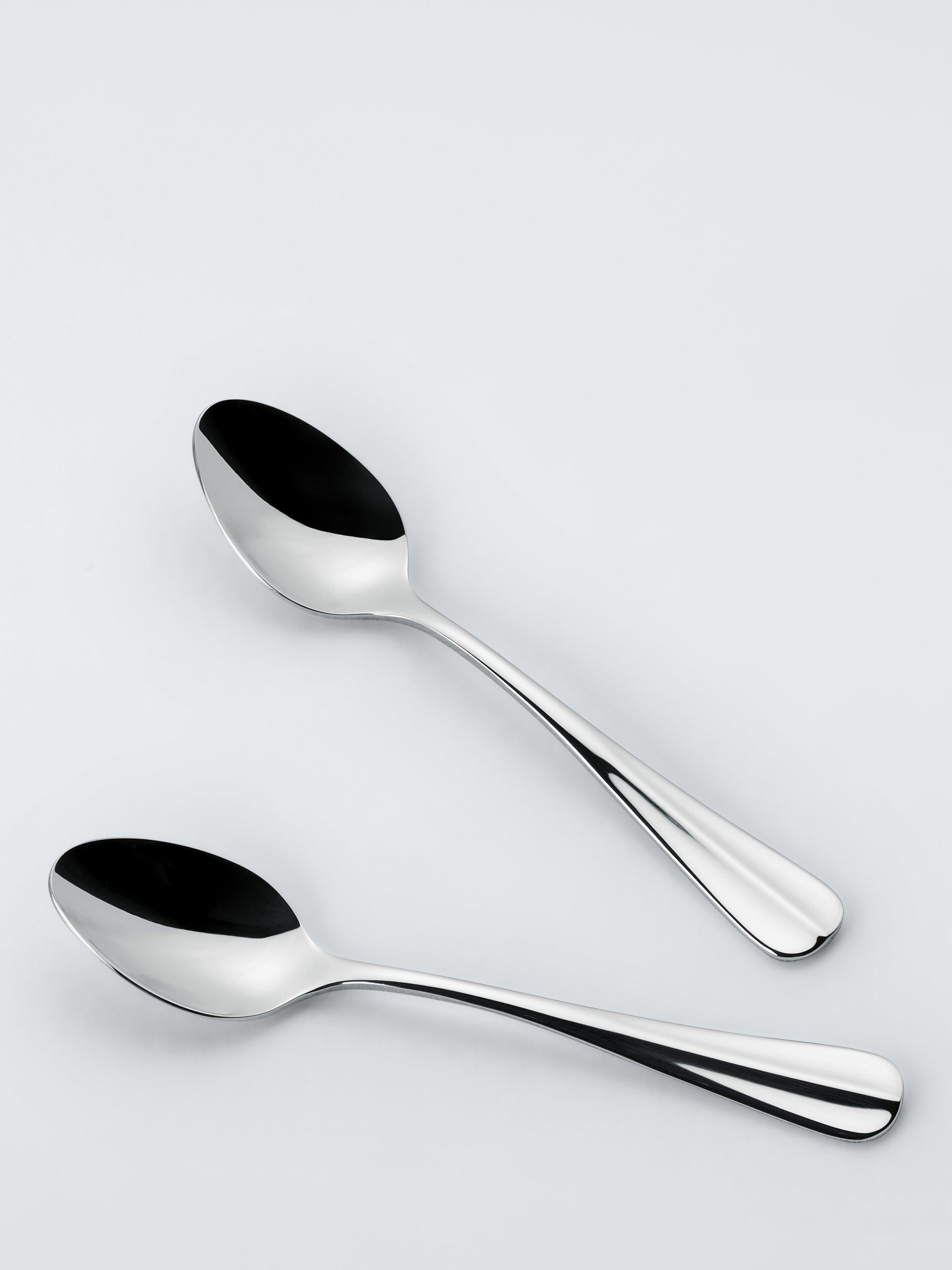 John Lewis Baguette stainless steel teaspoons set of 4, imported from the UK
