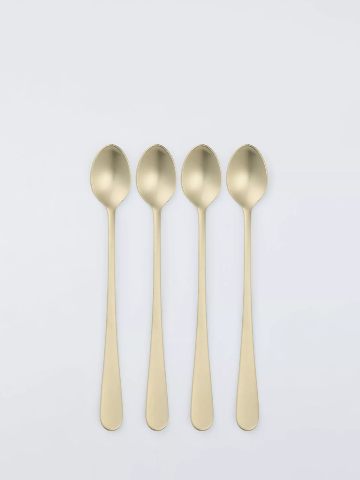 John Lewis champagne latte spoons set of 4 - British product
