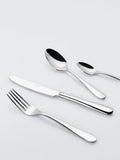 John Lewis Luna stainless steel cutlery set 16 piece 4 place settings (British brand)