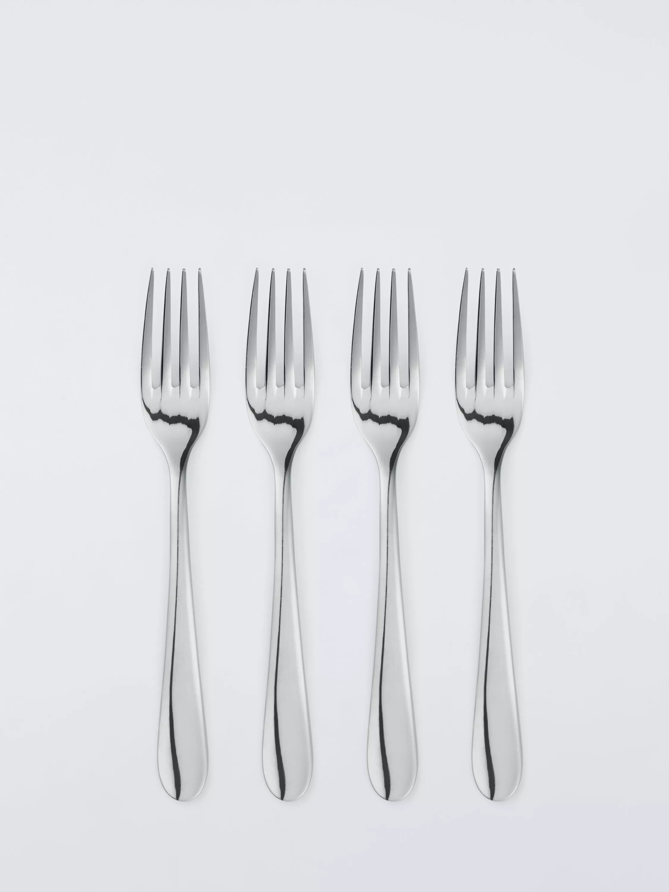 John Lewis Luna stainless steel cutlery set 16 piece 4 place settings (British brand)