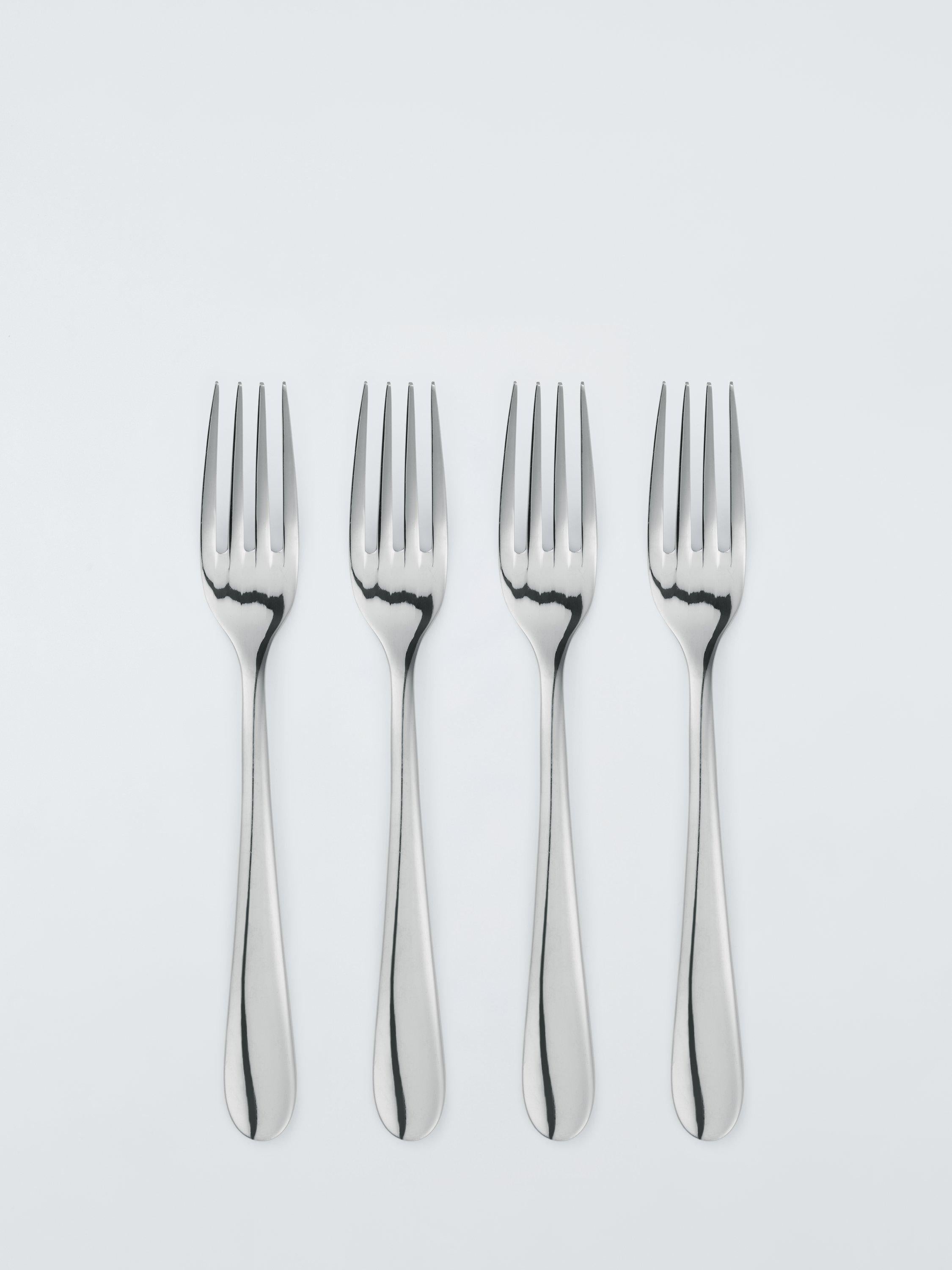 John Lewis Luna stainless steel cutlery set 16 piece 4 place settings (British brand)