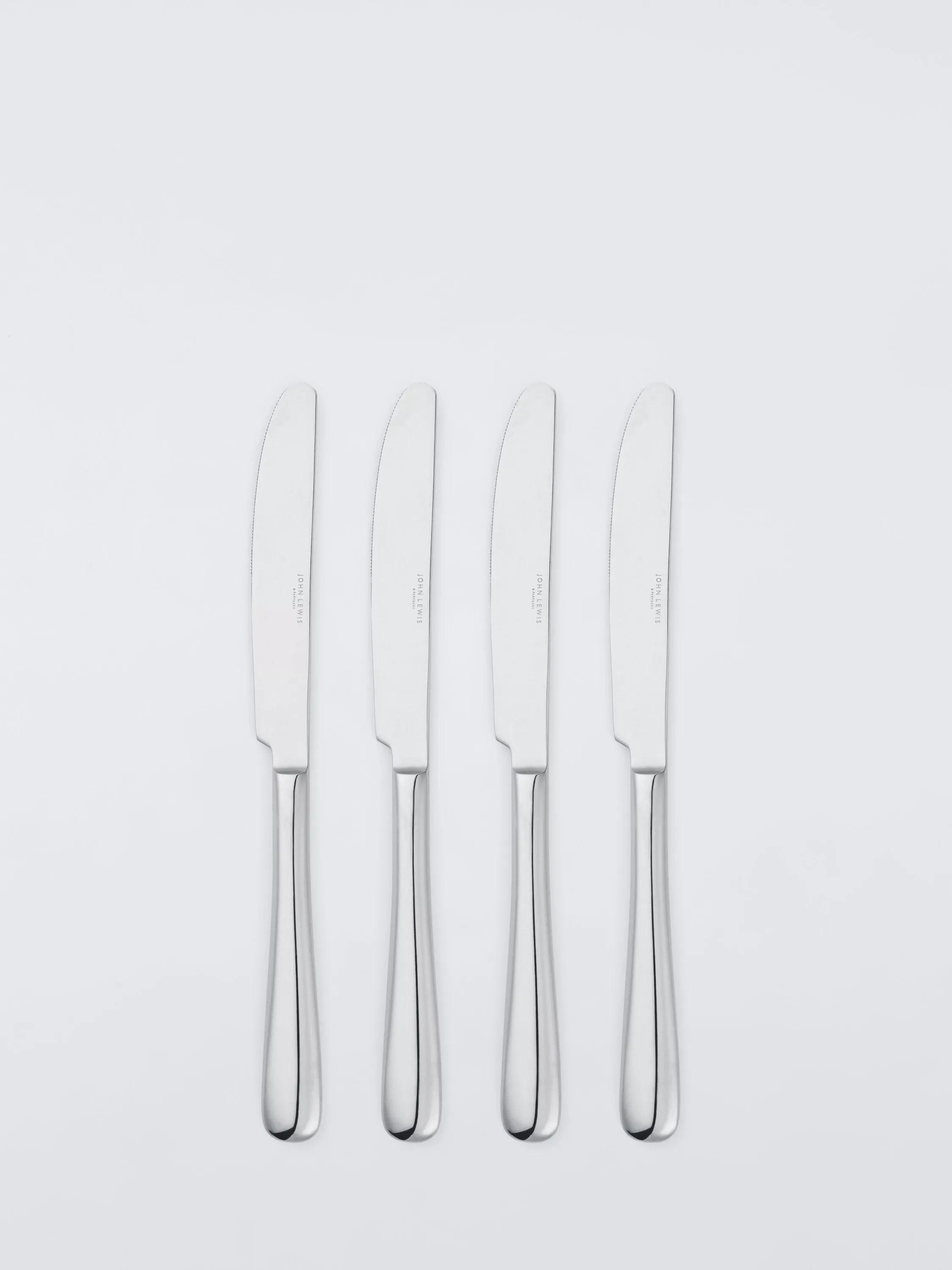John Lewis Luna stainless steel cutlery set 16 piece 4 place settings (British brand)