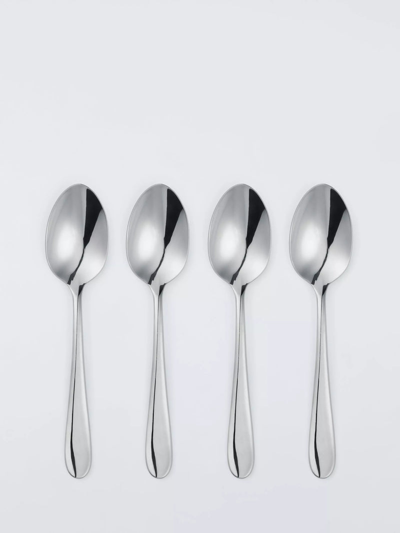 John Lewis Luna stainless steel cutlery set 16 piece 4 place settings (British brand)