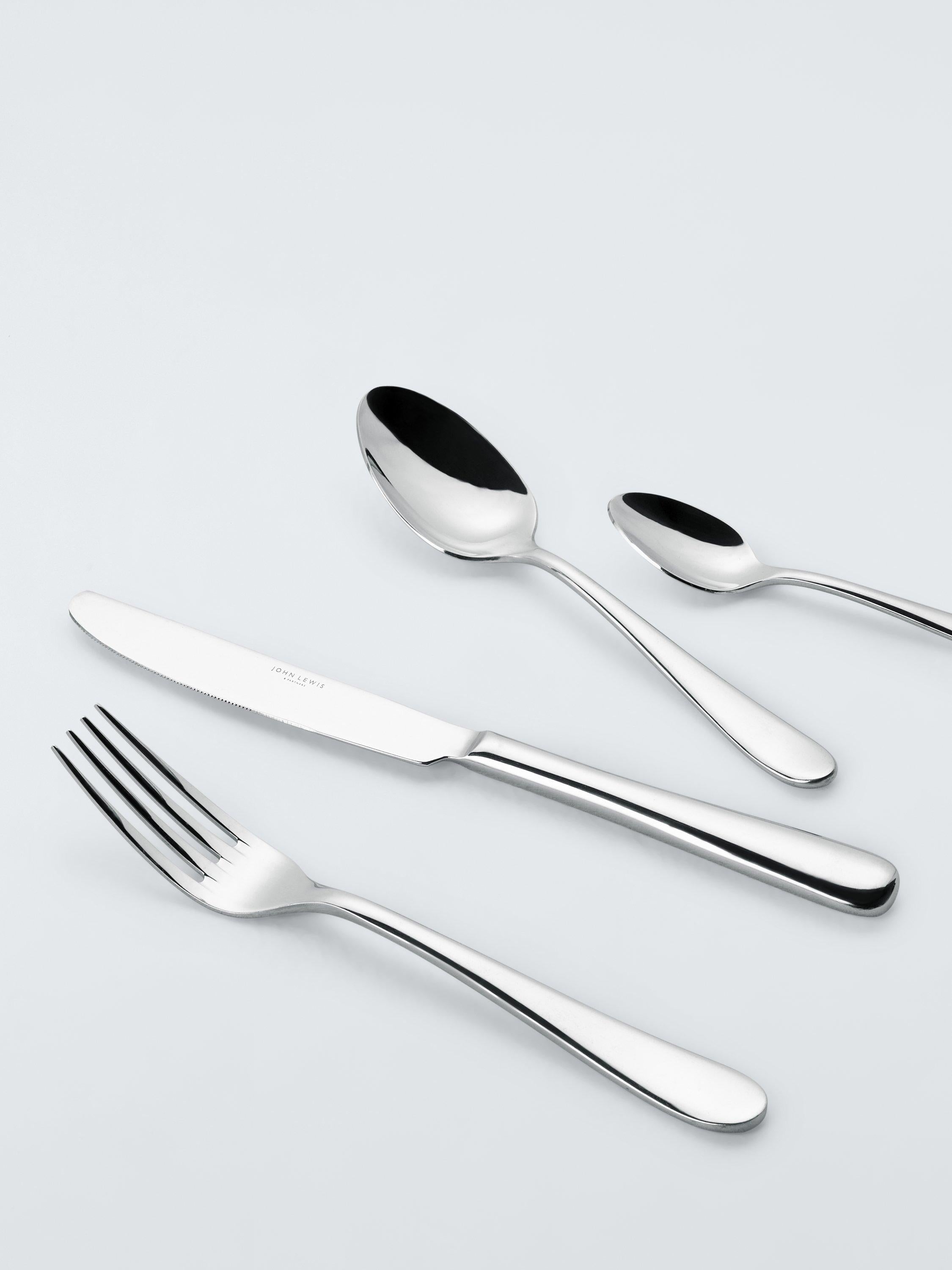 John Lewis Luna cutlery set 4-piece, imported from the UK