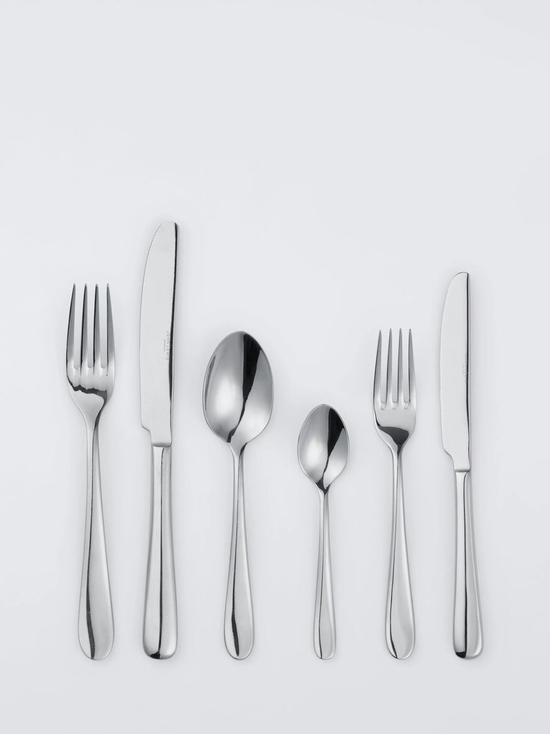 John Lewis Luna stainless steel cutlery set 24 piece, UK version