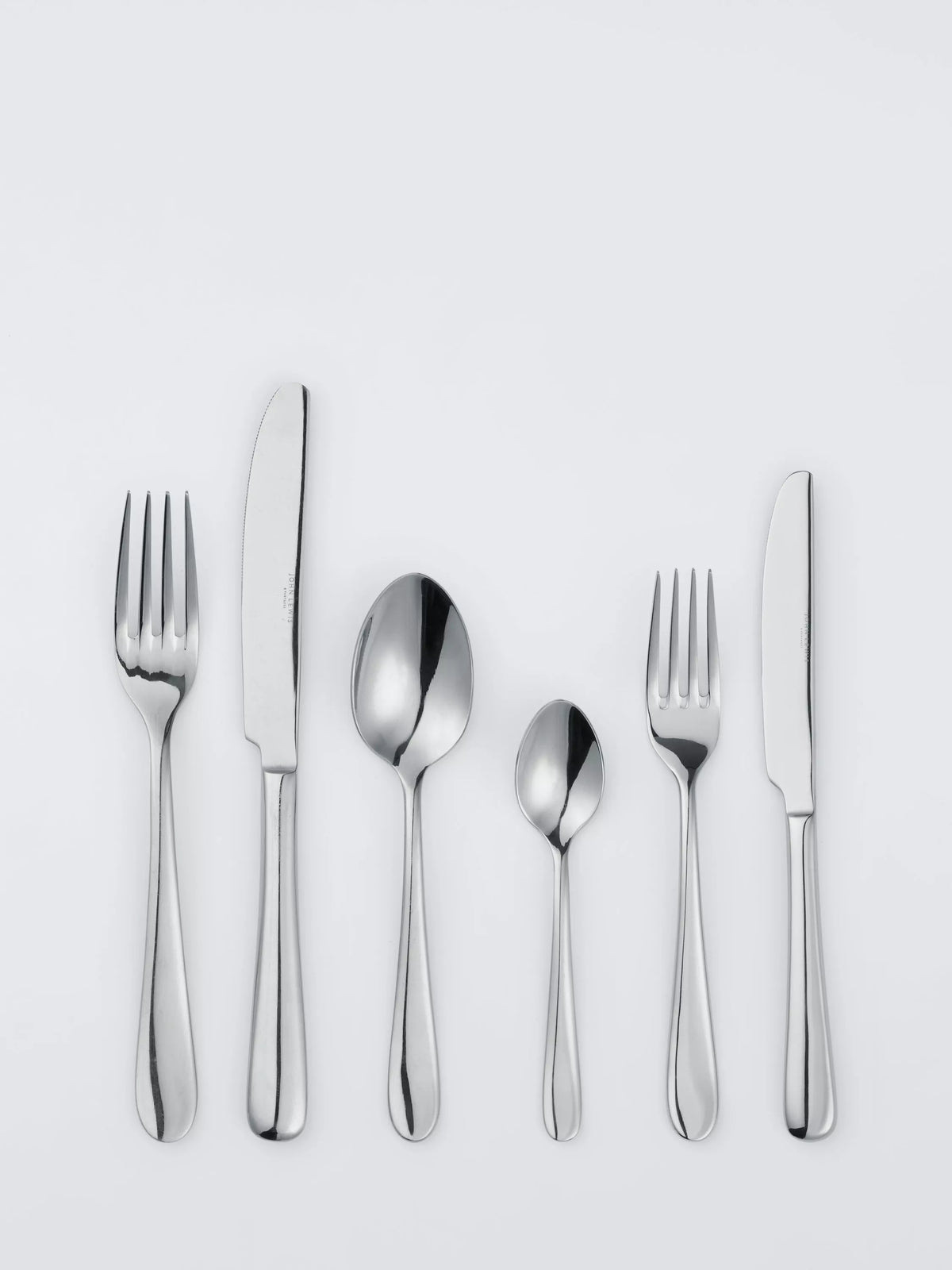 John Lewis Luna stainless steel cutlery set 24 piece, UK version