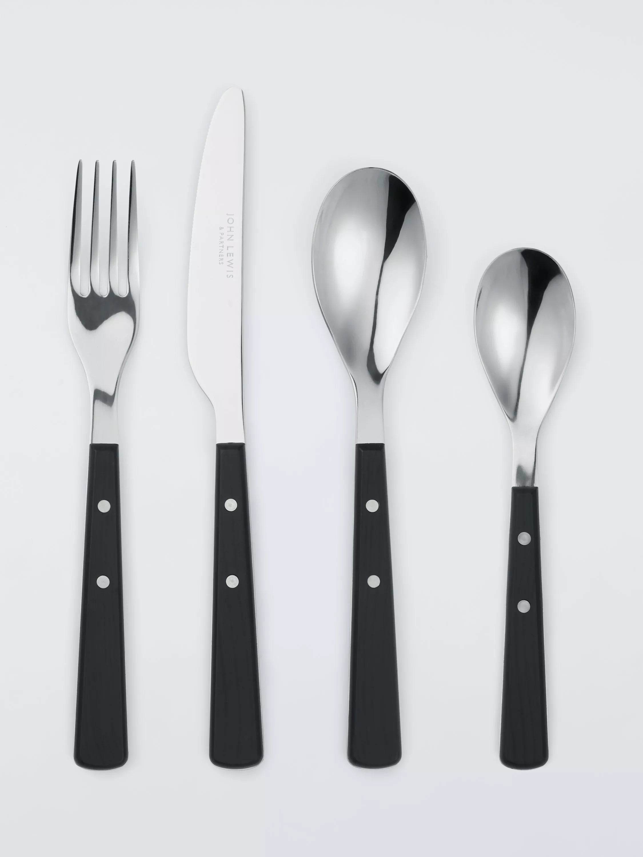 John Lewis Bevel cutlery set 16 piece, imported from the UK