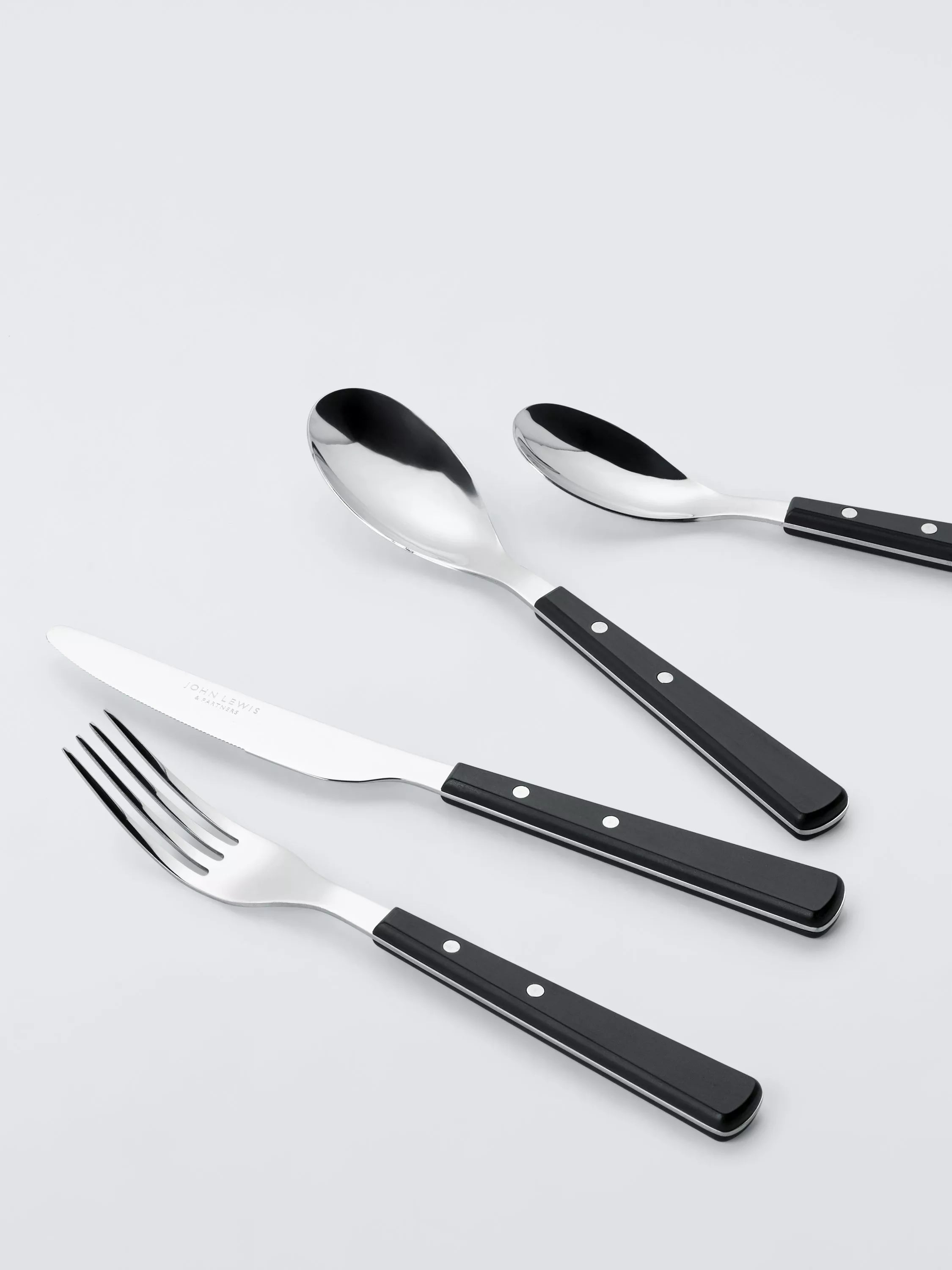 John Lewis Bevel cutlery set 16 piece, imported from the UK