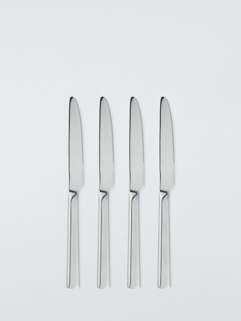 John Lewis stainless steel cutlery set 16 piece 4 place settings - British product
