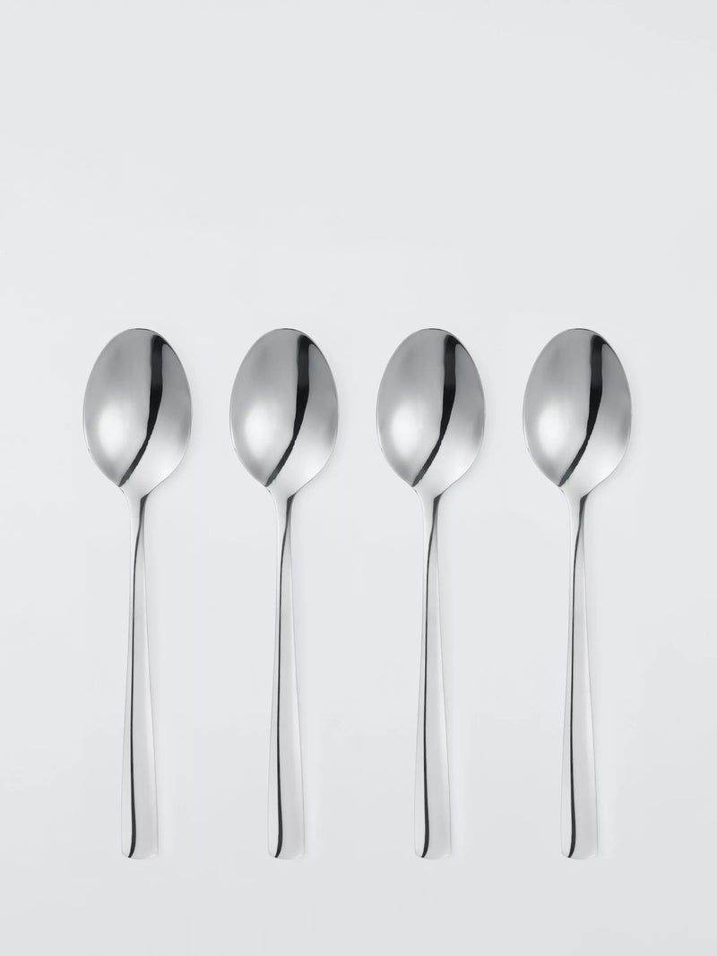 John Lewis stainless steel cutlery set 16 piece 4 place settings - British product