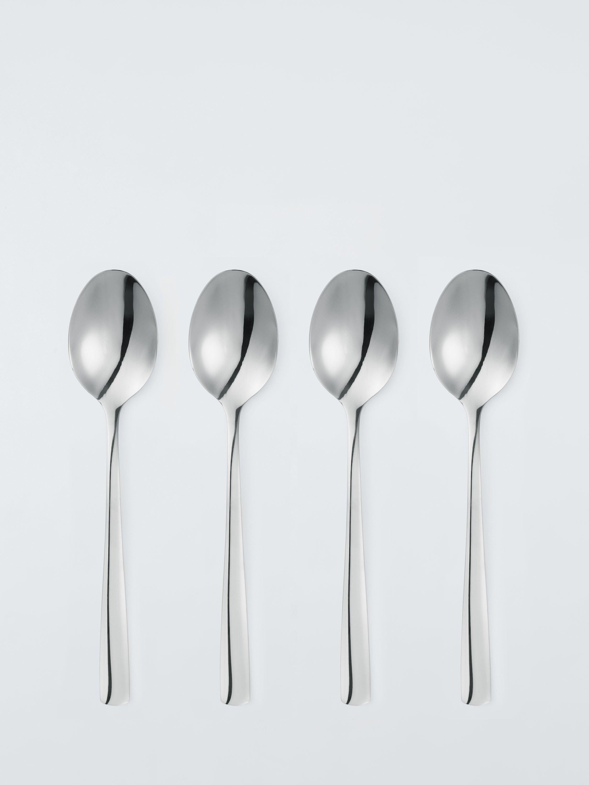 John Lewis stainless steel cutlery set 16 piece 4 place settings - British product