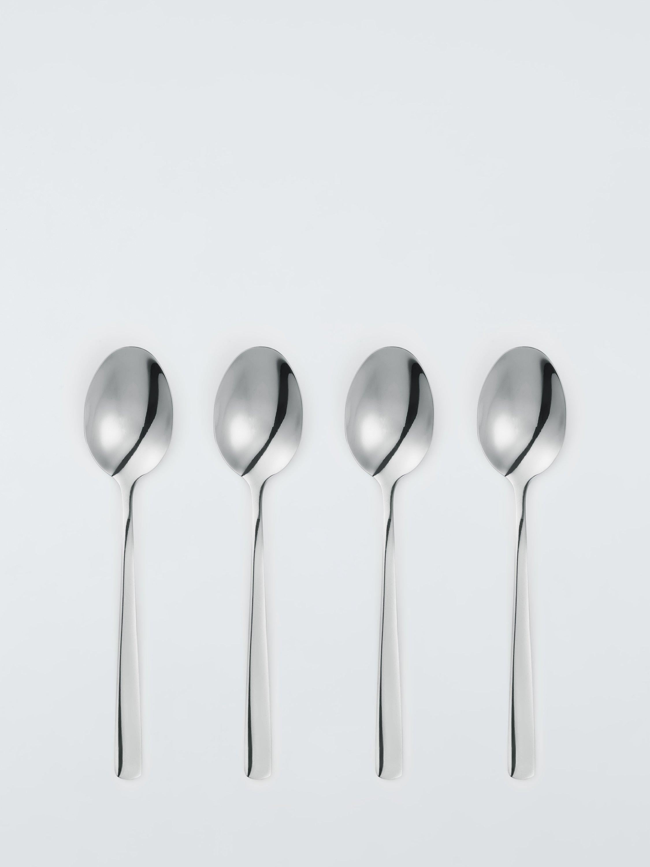 John Lewis stainless steel cutlery set 16 piece 4 place settings - British product