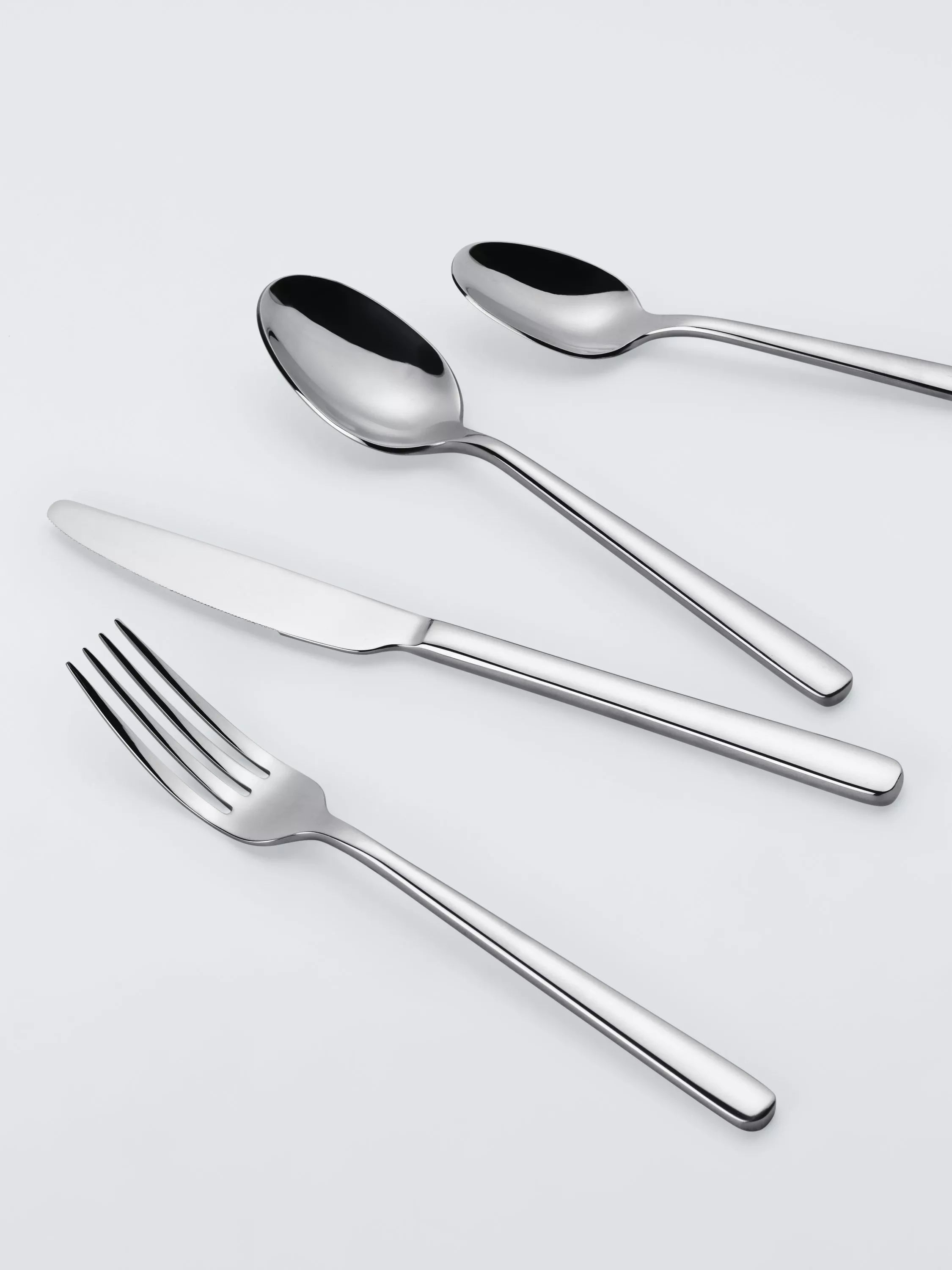 John Lewis Orbit stainless steel cutlery set 16 piece, UK version