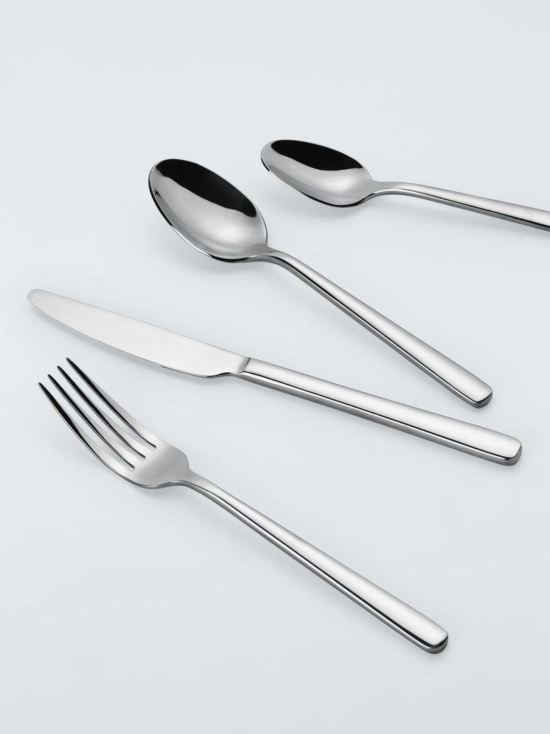 John Lewis Orbit stainless steel cutlery set 16 piece, UK version