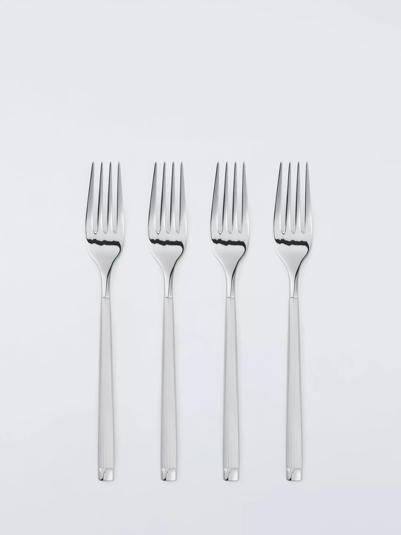John Lewis Noble stainless steel cutlery set, 16 pieces, 4 place settings (British brand)
