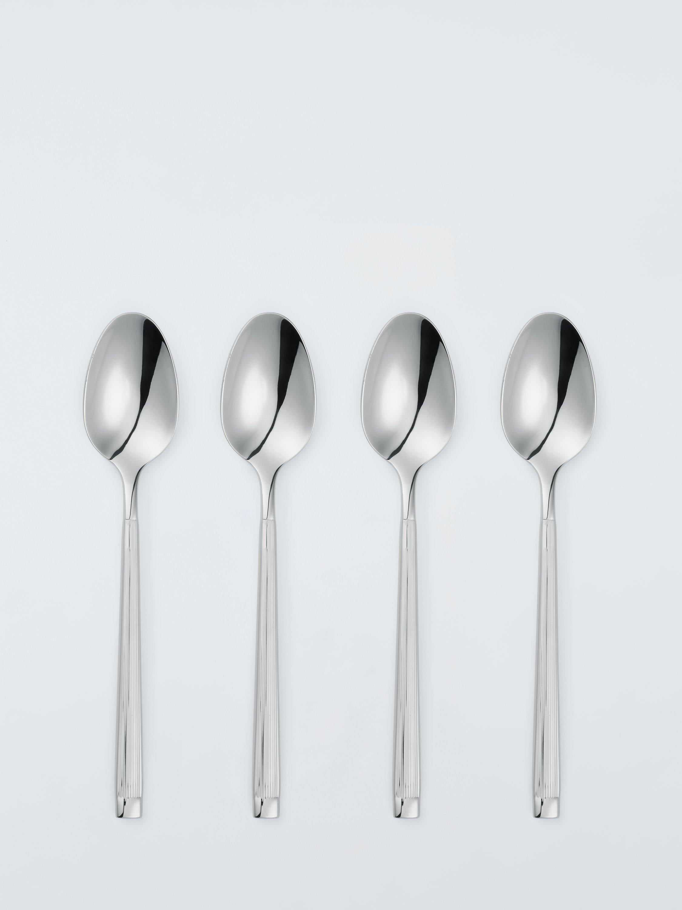 John Lewis Noble stainless steel cutlery set, 16 pieces, 4 place settings (British brand)