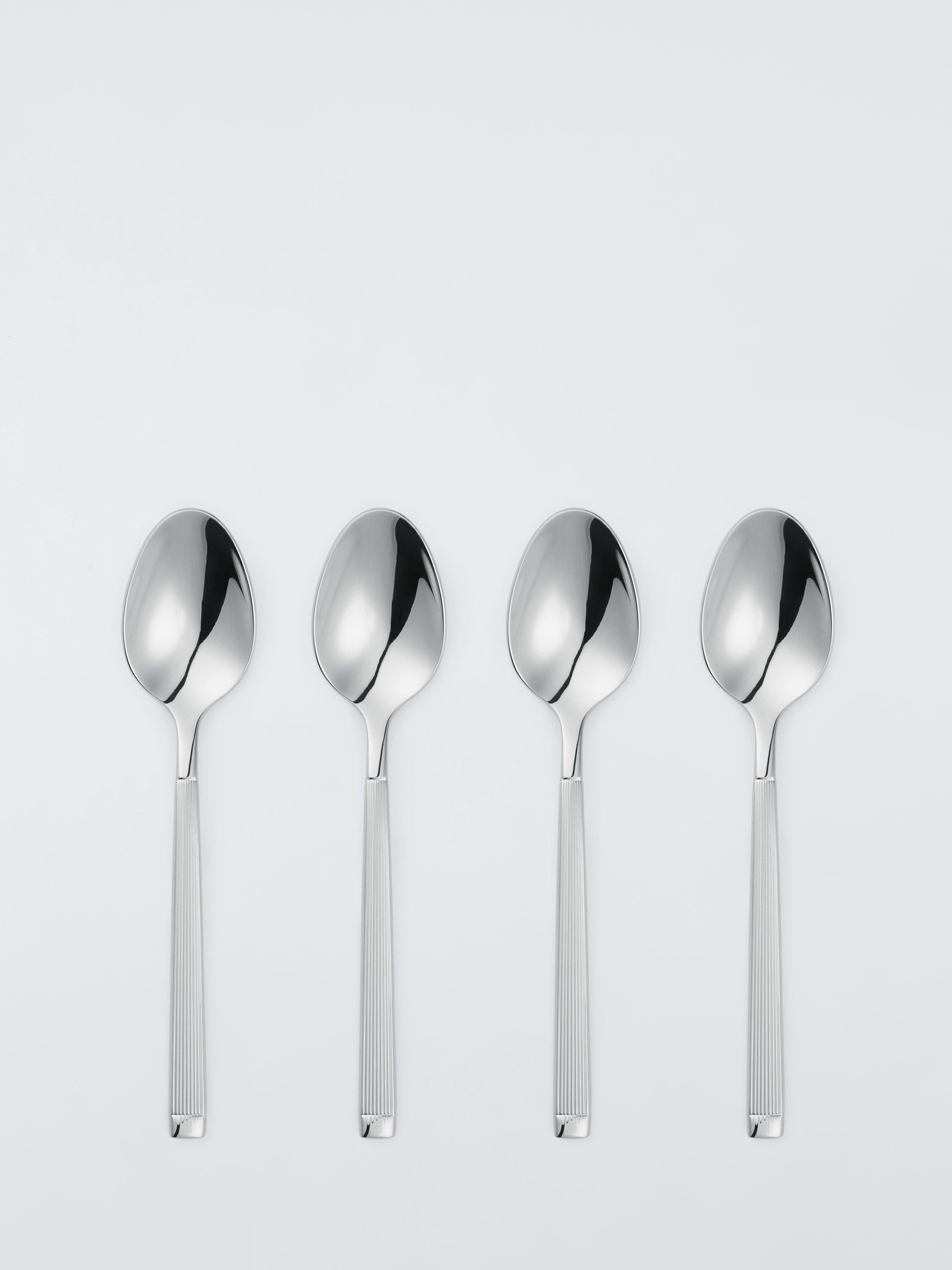 John Lewis Noble stainless steel cutlery set, 16 pieces, 4 place settings (British brand)