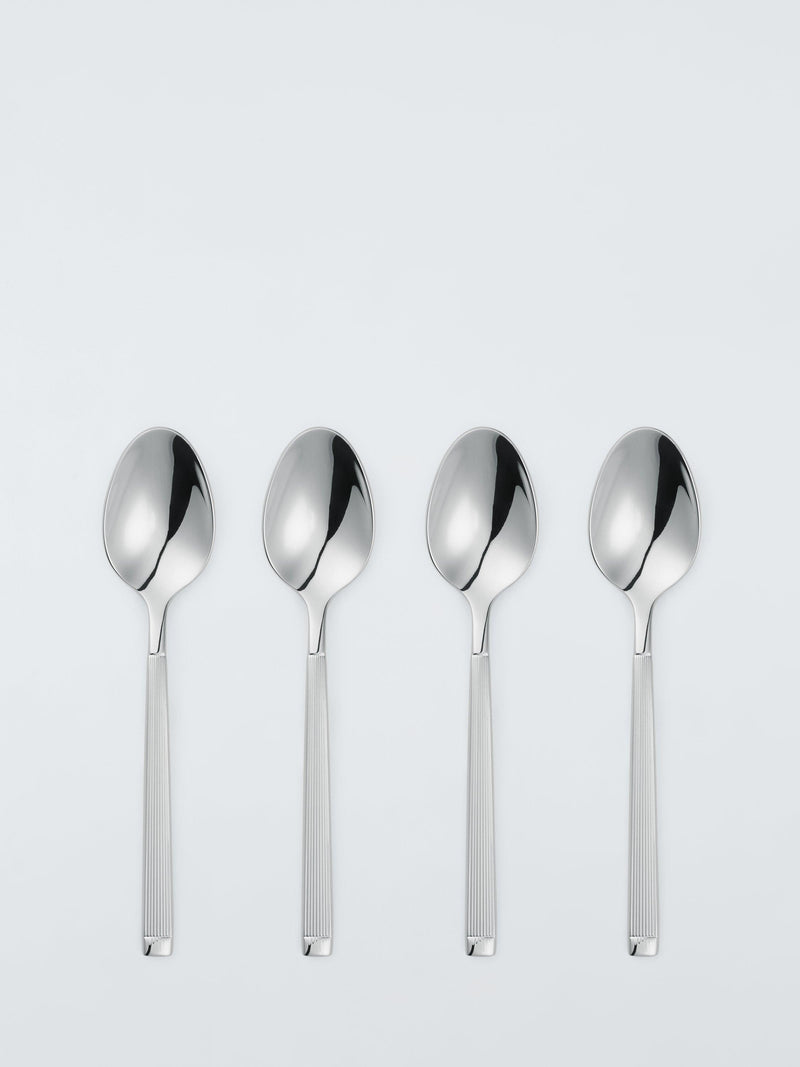 John Lewis Noble stainless steel cutlery set, 16 pieces, 4 place settings (British brand)