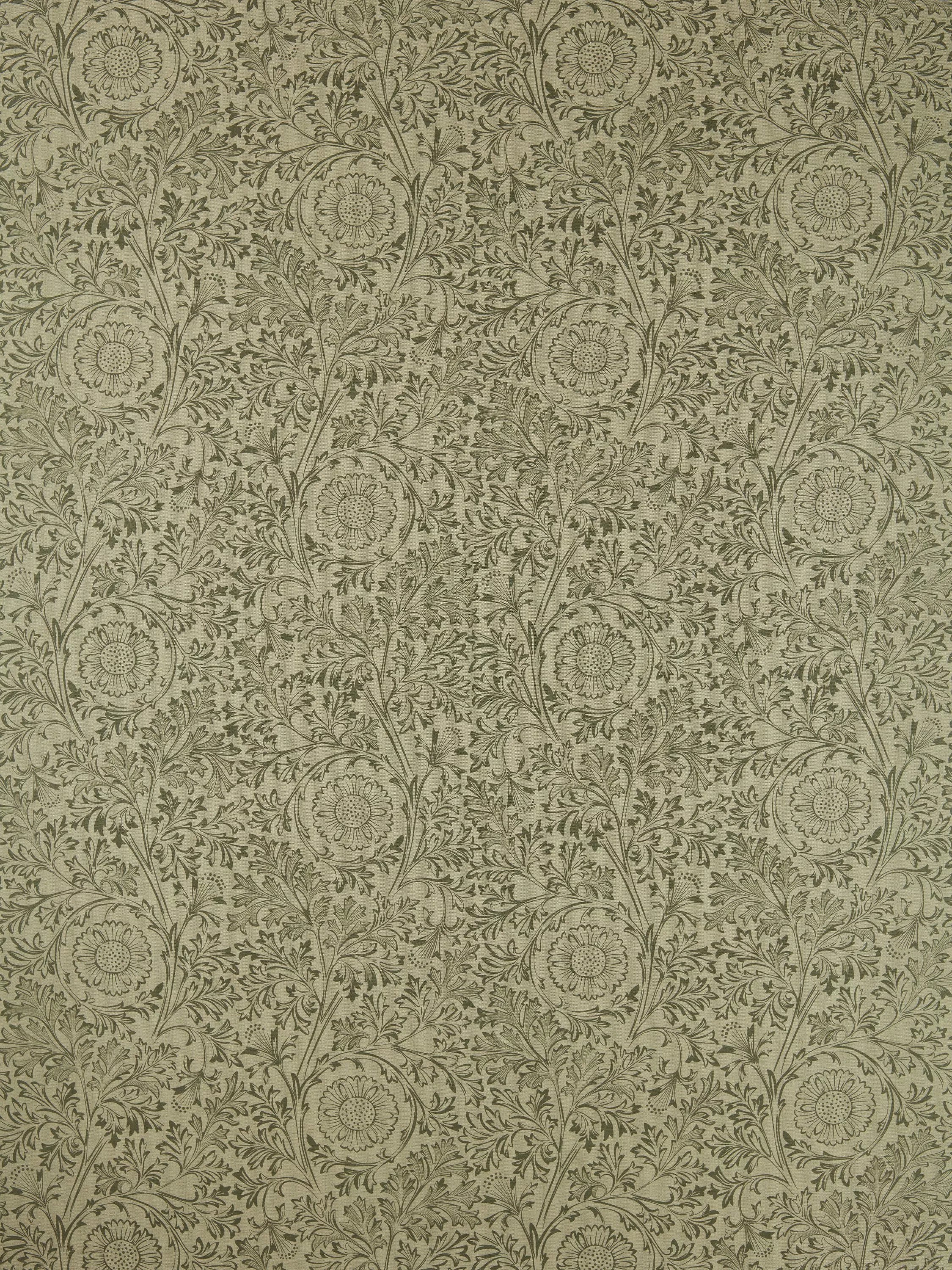 Morris & Co Chamomile Embroidery furnishing fabric, UK version
