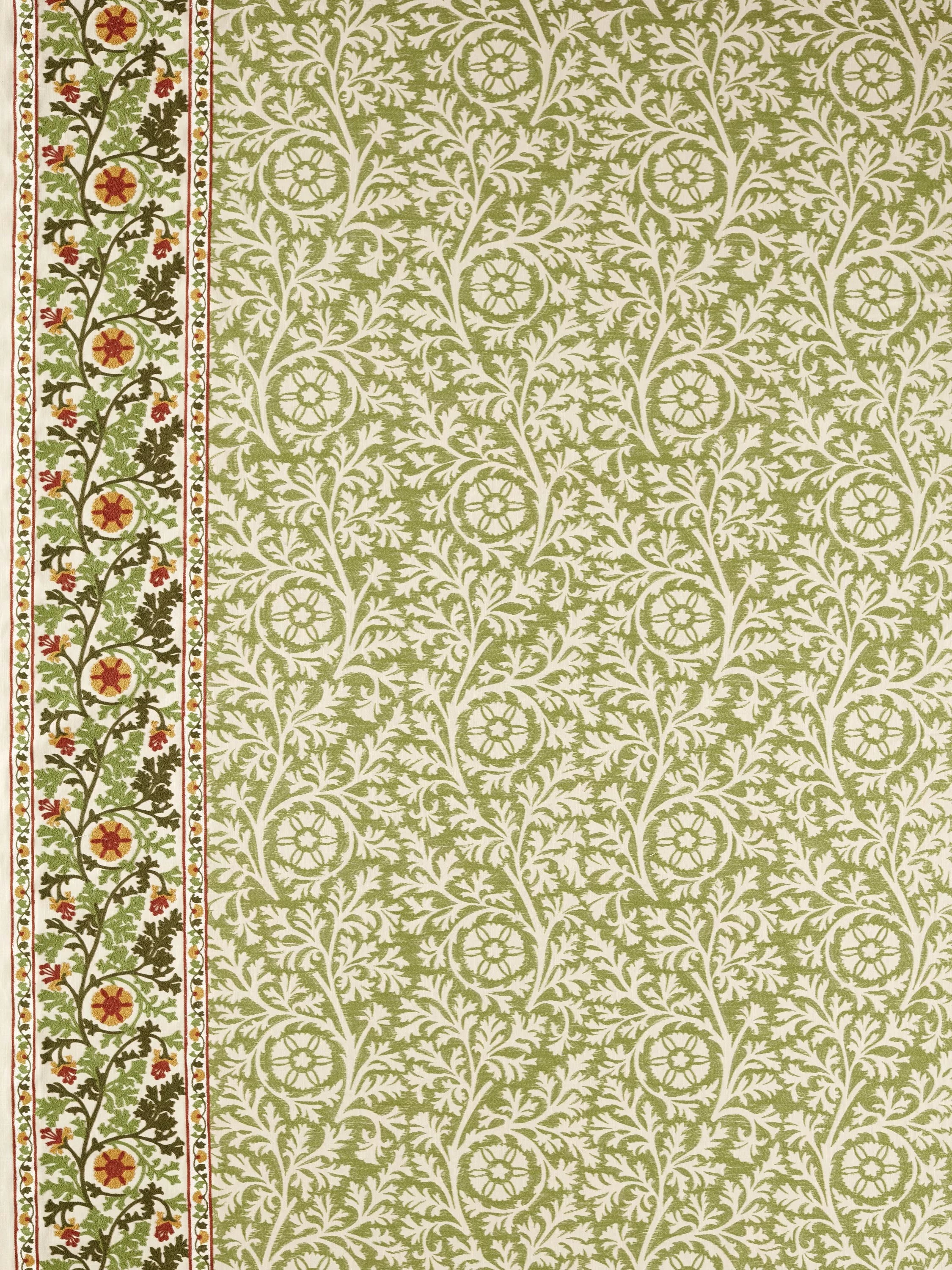 Morris & Co. Chamomile Embroidery Furnishing Fabric
