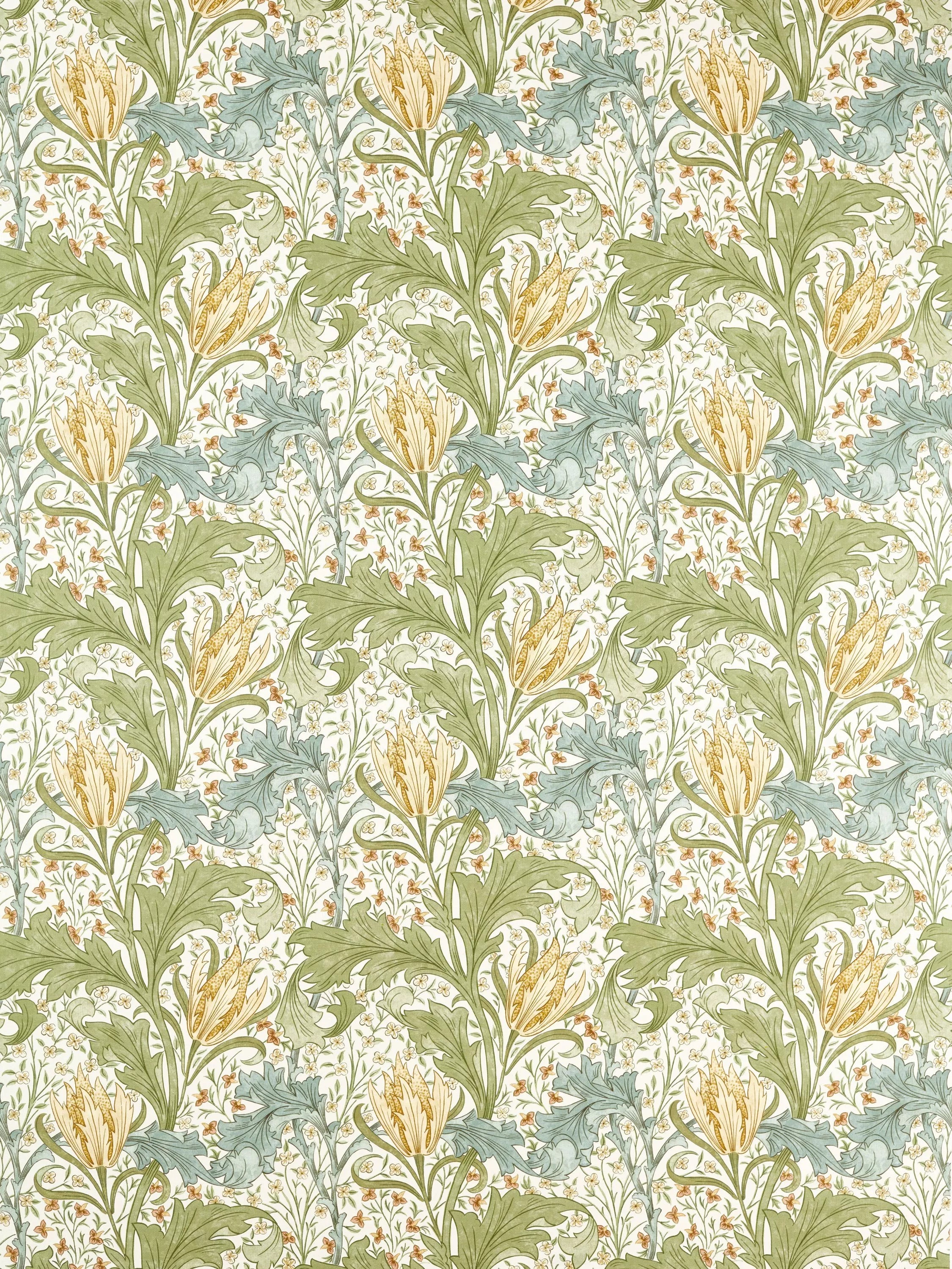 Morris & Co. Lent Lily Embroidery Furnishing Fabric