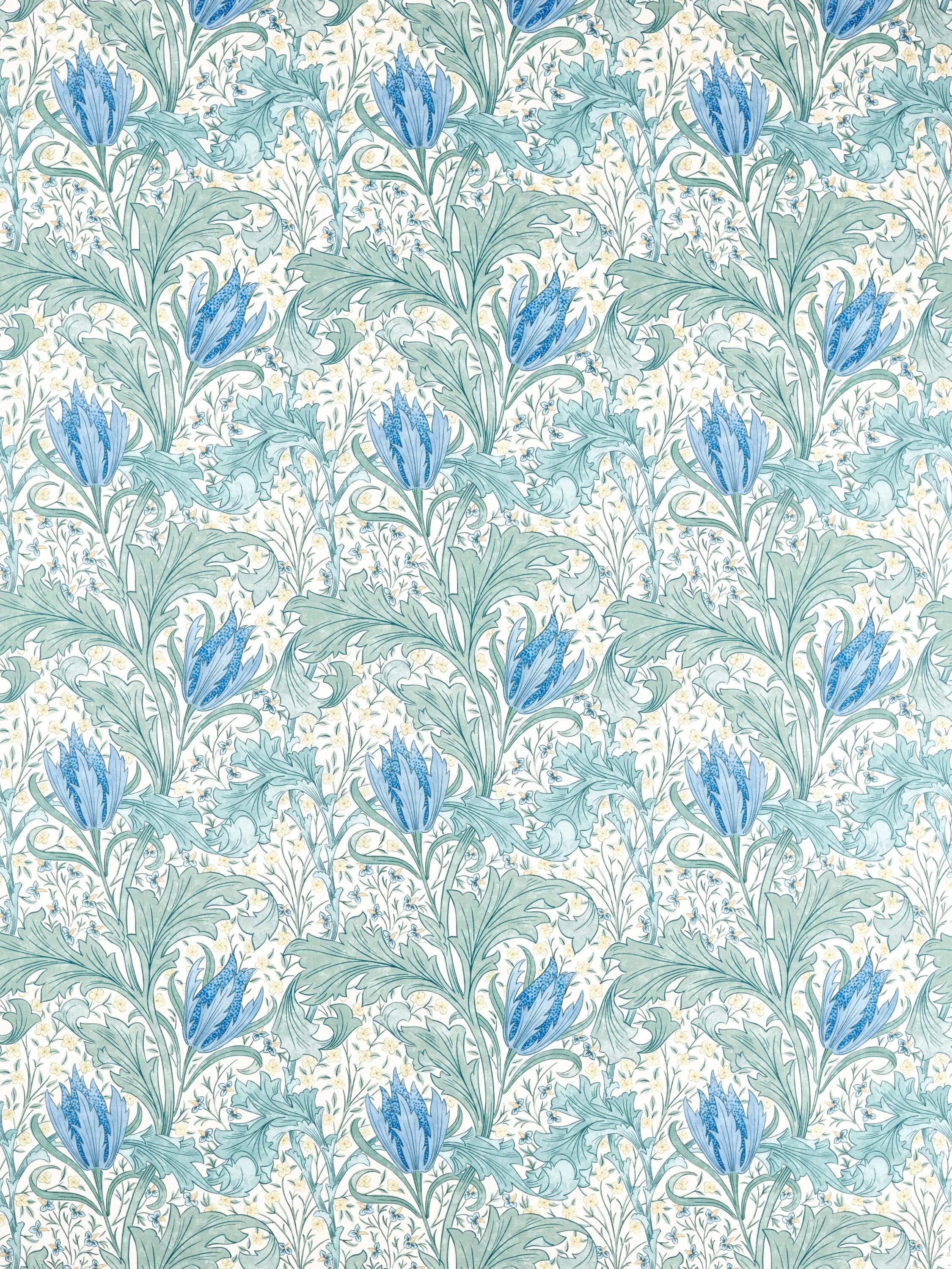 Morris & Co. Lent Lily Embroidery Furnishing Fabric