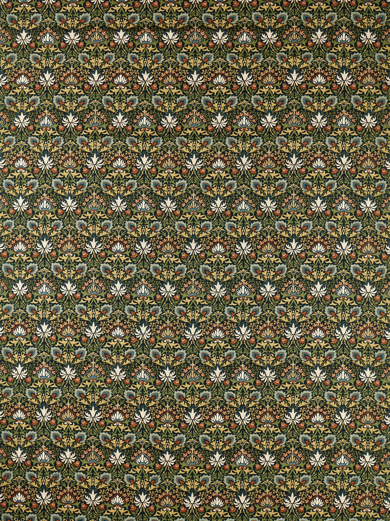 Morris & Co. Meda Iris furnishing fabric (British brand)