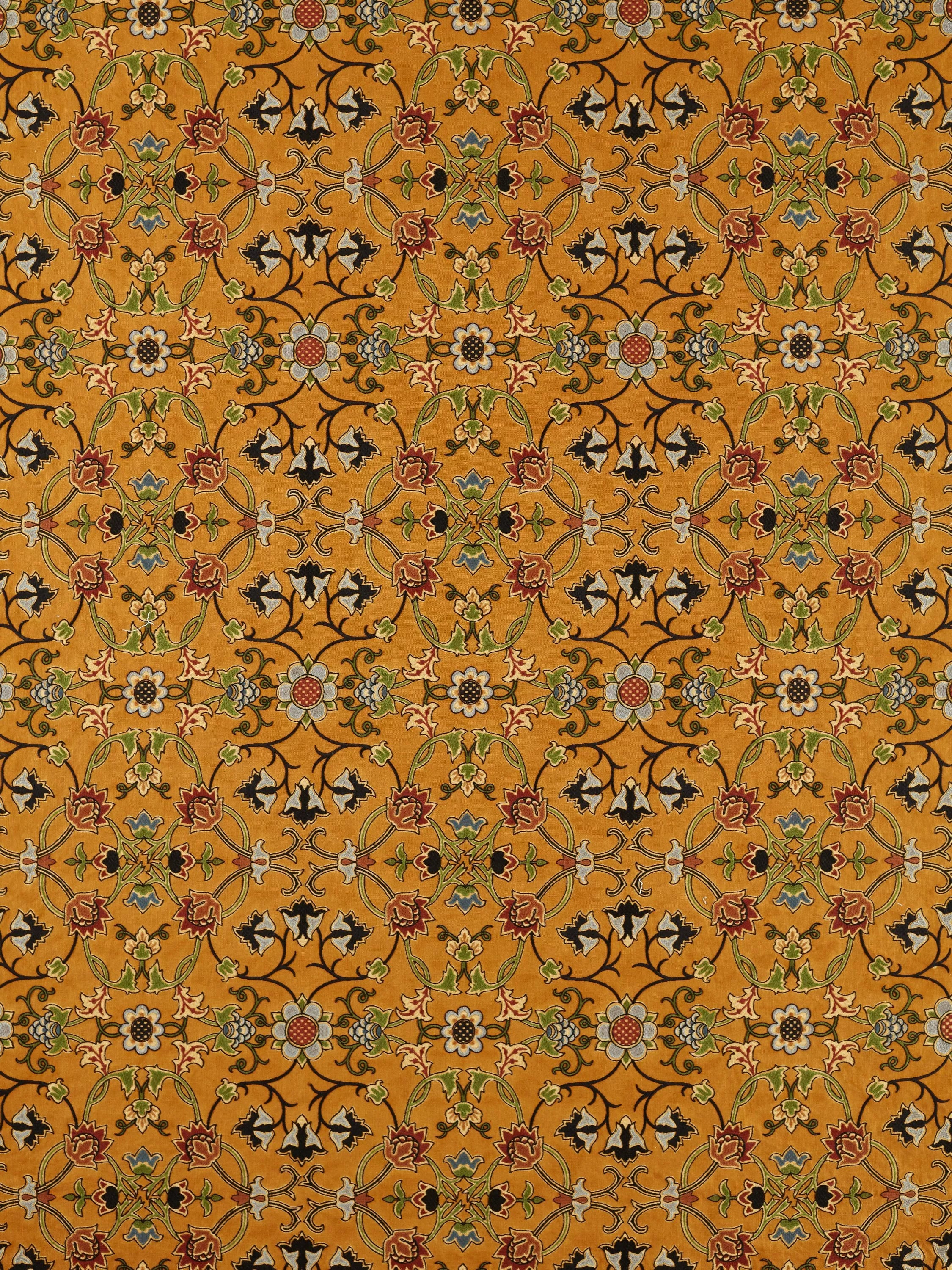 Morris & Co. Persian Scroll Embroidery Furnishing Fabric