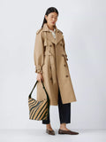 John Lewis Eden suede and leather hobo bag (British brand)