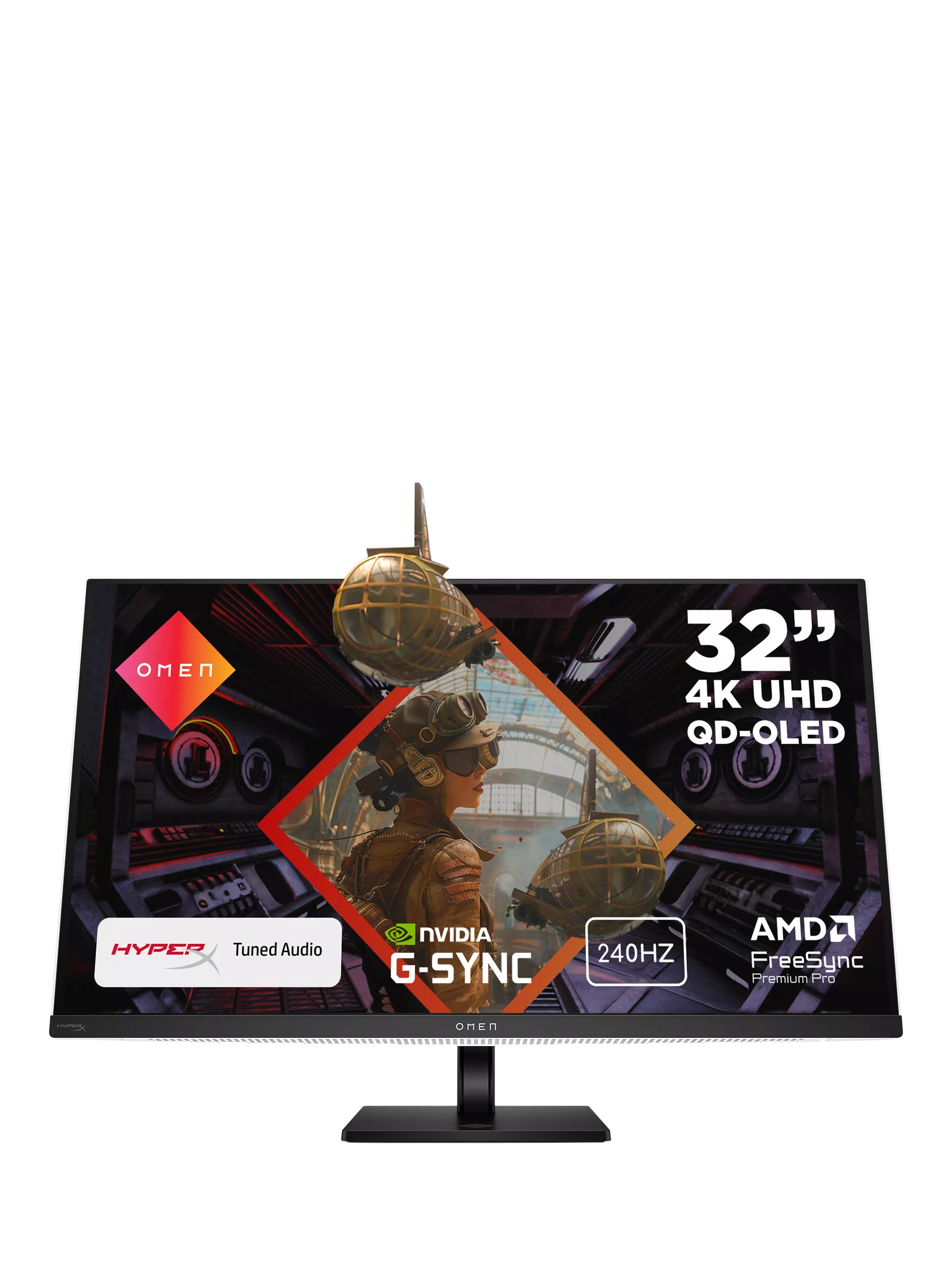 HP OMEN 32 OLED UHD 240Hz gaming monitor - British product